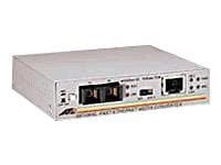 Allied Telesis AT MC102XL - Fibermedieomformer - 100Mb LAN - 100Base-FX, 100Base-TX - SC flermodus / RJ-45 - opp til 2 km - 1310 nm