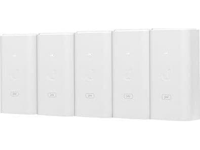 Ubiquiti Networks POE-24-12W-G - Strömtillförsel - AC 120/230 V - 12 Watt (paket om 5)