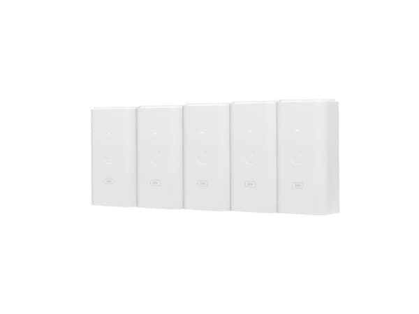 Ubiquiti Networks POE-24-12W-G - Strömtillförsel - AC 120/230 V - 12 Watt (paket om 5)