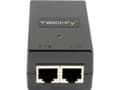 Miniatyrbild 5 av 5: Techly I-SWHUB-1500STY, Fast Ethernet, 10,100 Mbit/s, IEEE 802.3af, svart, 100 m, 48 V