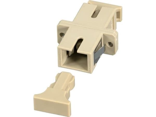 EFB-Elektronik-kobling SC Simplex OM1/2 i ett stykke, beige, keramisk hylse Produsent: EFB Elektronik (53302.33)