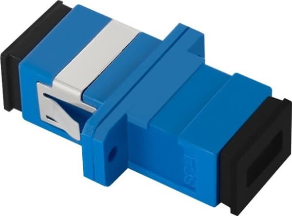 Qoltec - Nätverkskort - SC/UPC enkelläge (hona) till SC/UPC enkelläge (hona) - fiberoptisk