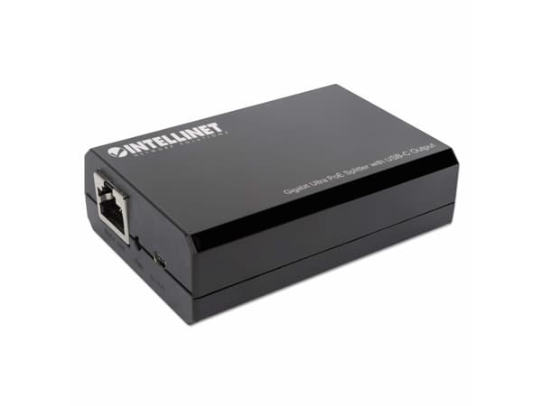 Intellinet 561693, IEEE 802.3, IEEE 802.3ab, IEEE 802.3af, IEEE 802.3at, IEEE 802.3bt, IEEE 802.3u, 10/100/1000Base-T(X), Cat5e, Sort, Plast, 0 - 40