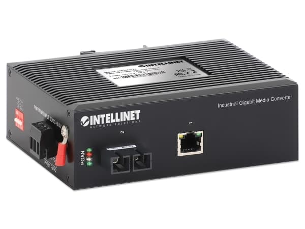 Intellinet 508346, 1000 Mbit/s, 10Base-T, 100Base-TX, 1000Base-TX, 1000Base-LX, IEEE 802.3, IEEE 802.3u, IEEE 802.3z, Full, Half, Cat5e