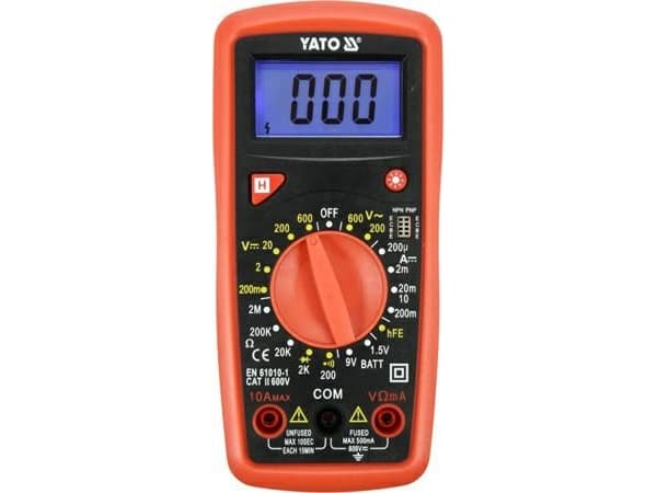 Yato YATO UNIVERSAL DIGITAL METER 73081 YT-73081