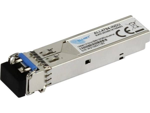 ALLNET Switch Modul ALL4794-INDU SFP(Mini-GBIC), 100Mbit, LX/LC, 10Km, singlemode, Industrial -40/+85 Grad (ALL4794-INDU)