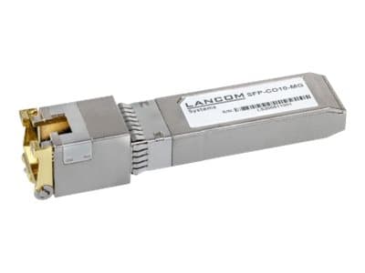 LANCOM SFP-CO10-MG - SFP+ transceivermodul - 10GbE - 10GBase-T - RJ-45 - opp til 30 m (en pakke 10)