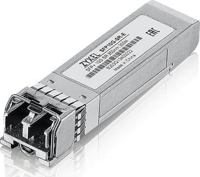 Zyxel SFP10G-SR-E - SFP+ transceivermodul - 10GbE - 10GBase-SR - LC multimodus - opp til 300 m - 850 nm (en pakke 10)