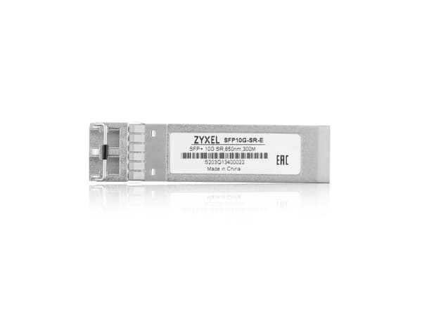 Zyxel SFP10G-SR-E - SFP+ transceivermodul - 10GbE - 10GBase-SR - LC multimodus - opp til 300 m - 850 nm (en pakke 10)