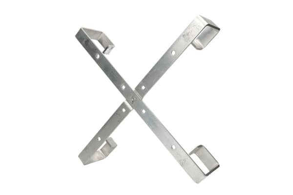 Extralink EX.6396, Kabelhållare, Skrivbord/vägg, Gjuten aluminium, Gjuten aluminium