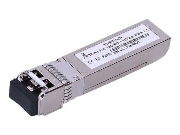 Extralink - SFP+ transceiver modul - 10 GigE - 10GBase-ZR - LC/UPC enkelttilstand - op til 40 km - 1550 nm