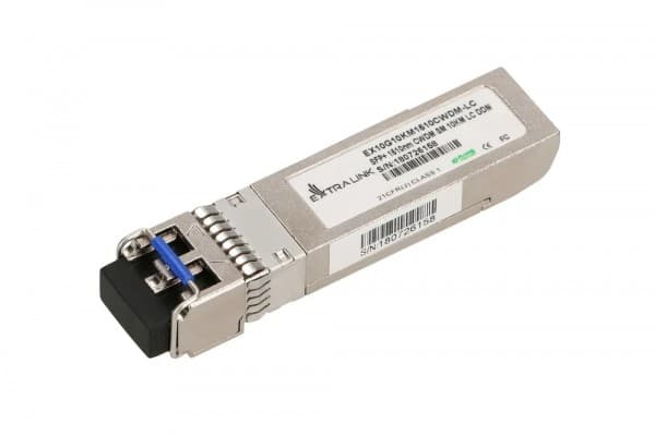 Extralink EX.13674, Valokuitu, 10000 Mbit/s, SFP+, 10000 m, 1510 nm, Yritys
