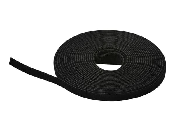 Lanview LVT125466, Koukullinen ja lenkillinen nippuside, Musta, 5000 mm, 140 mm, 10 mm, 5000 mm