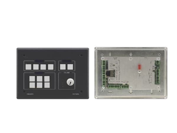 Kramer RC-74DL - Knapppanel - 12 knapper - kabel/infrarød - svart Sort