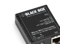 Miniatyrbilde 3 av 3: Black Box Micro Mini Media Converter - Fibermedieomformer - GigE - 10Base-T, 100Base-TX, 1000Base-T - RJ-45 / SFP (mini-GBIC) - TAA-samsvar