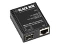 Miniatyrbilde 1 av 3: Black Box Micro Mini Media Converter - Fibermedieomformer - GigE - 10Base-T, 100Base-TX, 1000Base-T - RJ-45 / SFP (mini-GBIC) - TAA-samsvar