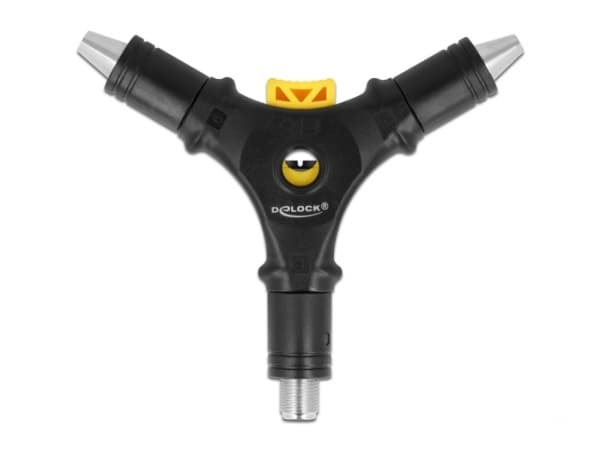 Delock 4 in 1 - Cable connector installation tool - svart