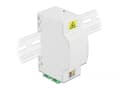 Miniatyrbild 4 av 5: Delock Optical Fiber Connection Box for DIN Rail 4 x SC Simplex - Kabelkopplingsbox - kan monteras på DIN-skena - vit