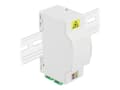Miniatyrbild 1 av 5: Delock Optical Fiber Connection Box for DIN Rail 4 x SC Simplex - Kabelkopplingsbox - kan monteras på DIN-skena - vit