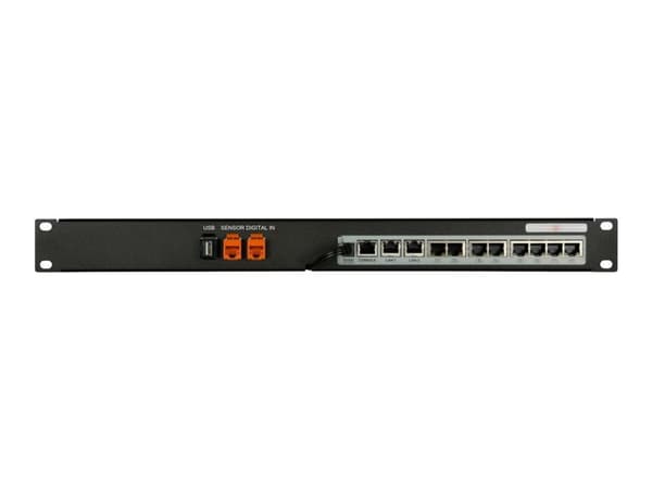 Rackmount.IT RM-VT-T1 - Monteringssats för nätverksenhet - rackmontering - gagatsvart, RAL 9005 - 1U - 19"