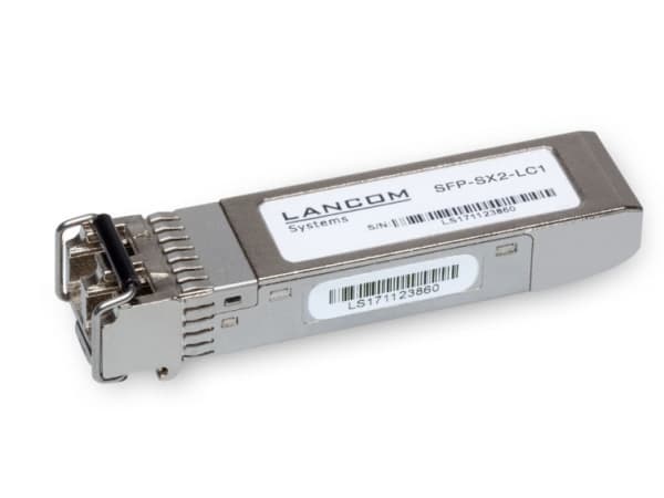 LANCOM SFP-SX2-LC1 - SFP (mini-GBIC) transceivermodul - 1GbE - 1000Base-SX - LC multimodus - opp til 2 km - 1310 nm - for P/N: 61880, 61884