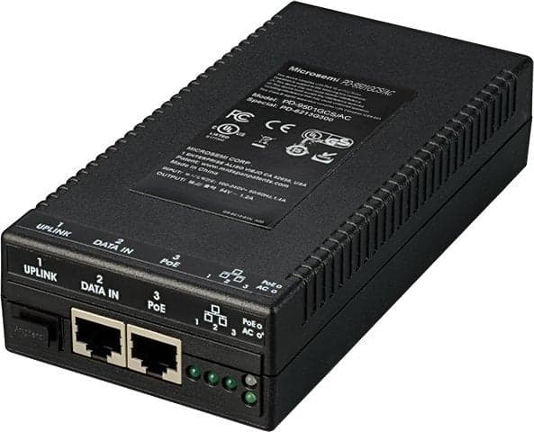 Microchip PD-9501GCS - Medieomformer - 1GbE - 1000Base-X - RJ-45 / SFP (mini-GBIC)