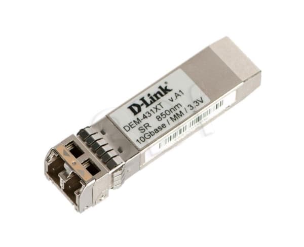 D-Link DEM 431XT - SFP+ transceivermodul - 10GbE - 10GBase-SR - opp til 300 m - for DGS 3630; DMS 3130; DXS 1100, 1210, 3400, 3600; Web Smart DXS-121