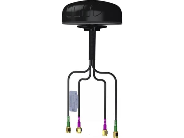 Poynting A-PUCK-0007-V1-01, 7,5 dBi, 698-960, 710-2700, 3400-3800 MHz, Rundtstrålende antenne, Sort, IP68, 2 m