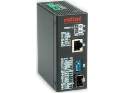 ROLINE Industrie Konverter, 10/100/1000T - 100/1000F