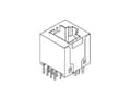 Pikkukuva 1 / 3: Molex 855085001 Modular Jack, Cat5e, Vertical,Top Entry, Through Hole, 8/8, Shielded, Tray