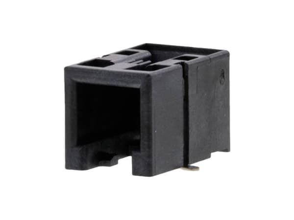 Molex MOL DataCom & Specialty Cat 3 Mod Jack/Plug 855025005 Sokkel Sort 205 stk (855025005)