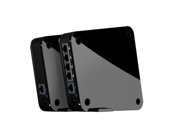 Devolo GigaGate, 1733 Mbit/s, Ethernet/bredbåndsforbindelse, Sort
