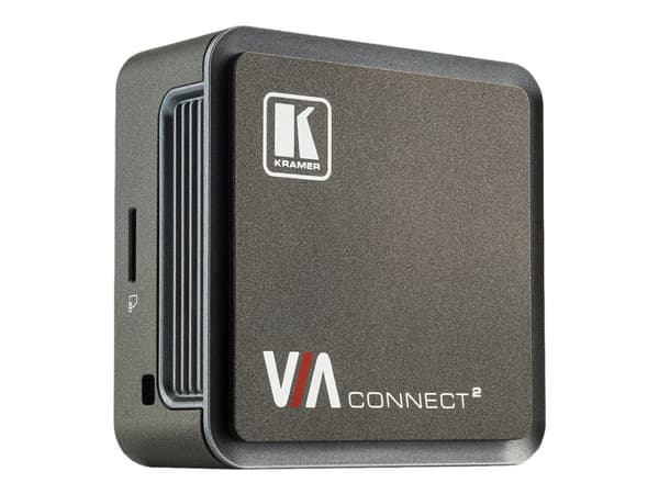 Kramer Electronics VIA Connect², 4192 MB, LPDDR4, 32000 MB, 1000 Mbit/s, Musta, Alumiini
