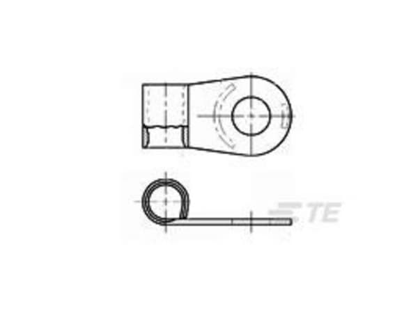 TE Connectivity 322727 1 stk Box
