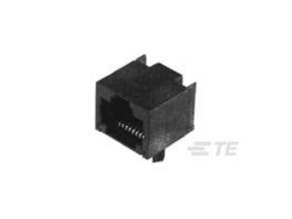 TE Connectivity TE AMP MODULAR JACKS - INVERTED AND LEDS RJ-stikforbindelse 1-406525-2 1 stk
