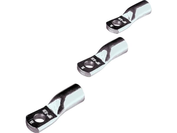 Helukabel 90916 Rengasmainen kaapelikannatin Poikkileikkaus (max.)=70.00 mm² Reiän halkaisija =10.00 mm Eristetty Hopea 25 kpl