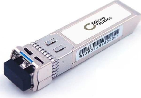MicroOptics - SFP (mini-GBIC) transceiver modul (svarende til: Fortinet FG-TRAN-LX) - GigE - 1000Base-LX - op til 20 km - 1310 nm - for Fortinet Fort
