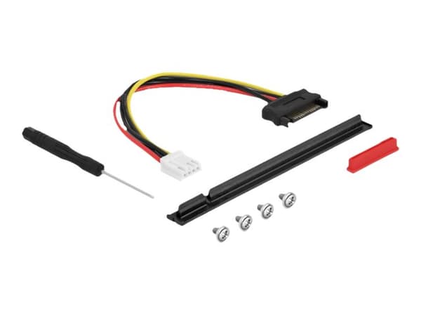 Delock M.2 Key M til PCIe x16 NVMe vinklet - Grensesnittadapter - PCIe 3.0 x16 (NVMe) - M.2-kort (64134)
