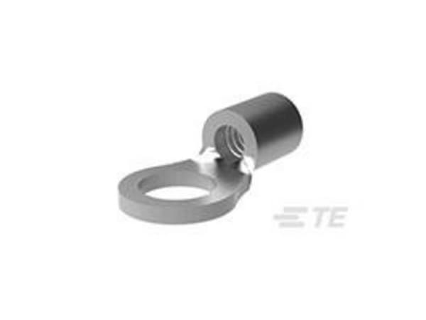 TE Connectivity 160140, Ringterminal, Kopper, Rett, Metallisk, Tinnbelagt kobber, 2,5 mm²
