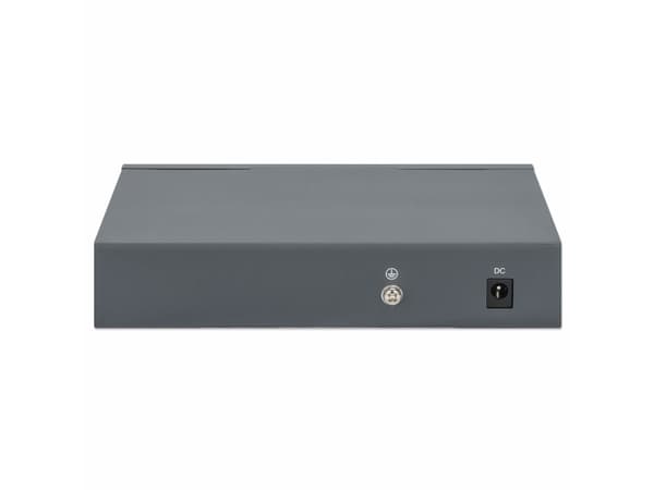 Intellinet 561808, Gigabit Ethernet (10/100/1000), Full duplex, Strömförsörjning via Ethernet (PoE) stöd, Monteringsbar på väggen