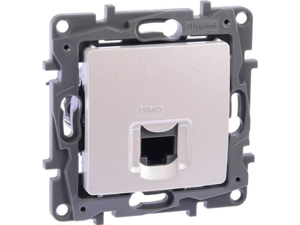 Legrand Niloe Selection Gniazdo RJ45 kat. 5 UTP perła 762471