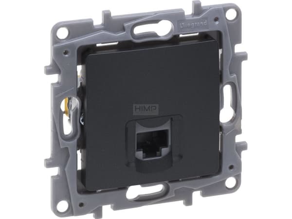 Legrand Niloe Selection Gniazdo RJ45 kat. 5 UTP antracyt 762271