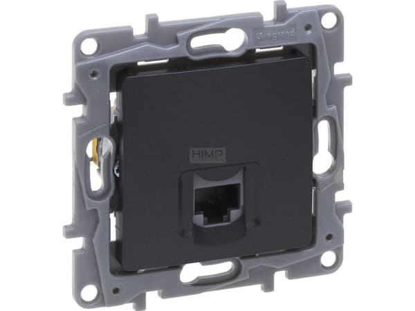 Legrand Niloe Selection RJ45 socket cat. 6 UTP anthracite 762273