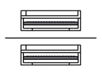 Ruckus - 40GBase direktkopplingskabel - QSFP+ (hane) till QSFP+ (hane) - 1 m - passiv
