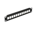 Pikkukuva 3 / 5: Extralink - Liitäntäpaneeli - jalustalle asennettava - UTP - RJ-45 X 12 - 10"