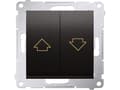 Miniatyrbild 2 av 2: Kontakt-Simon DZP1A.01/48, Tryckknappsbrytare, Plast, Antracit, IP20, IP44, 250 V, 16 A