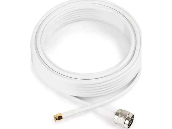Poynting Â· Antennen Zubehör Â· Kabel Â· A-CAB-149 Â· 8m HDF195 Â· N (M) zu SMA (M) Â· white Â· Nickel beschichtet (A-CAB-149)