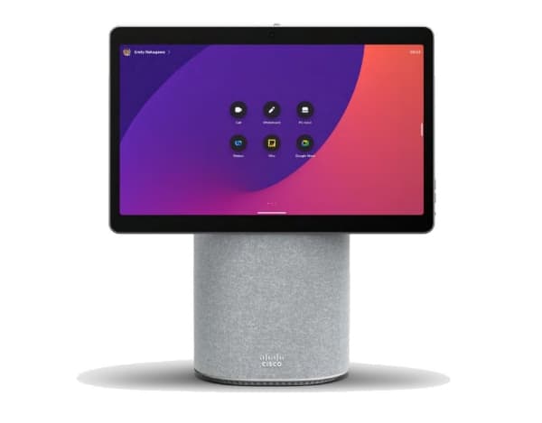 Cisco Webex Desk Mini, Henkilökohtainen videoneuvottelujärjestelmä, CMOS, Full HD, 30 fps, Musta, Harmaa