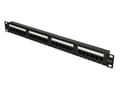 Miniatyrbilde 5 av 5: Extralink - Koblingspanel - rackmonterbar - CAT 6 - UTP - RJ-45 X 24 - 1U - 19"