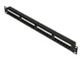 Miniatyrbilde 2 av 5: Extralink - Koblingspanel - rackmonterbar - CAT 6 - UTP - RJ-45 X 24 - 1U - 19"